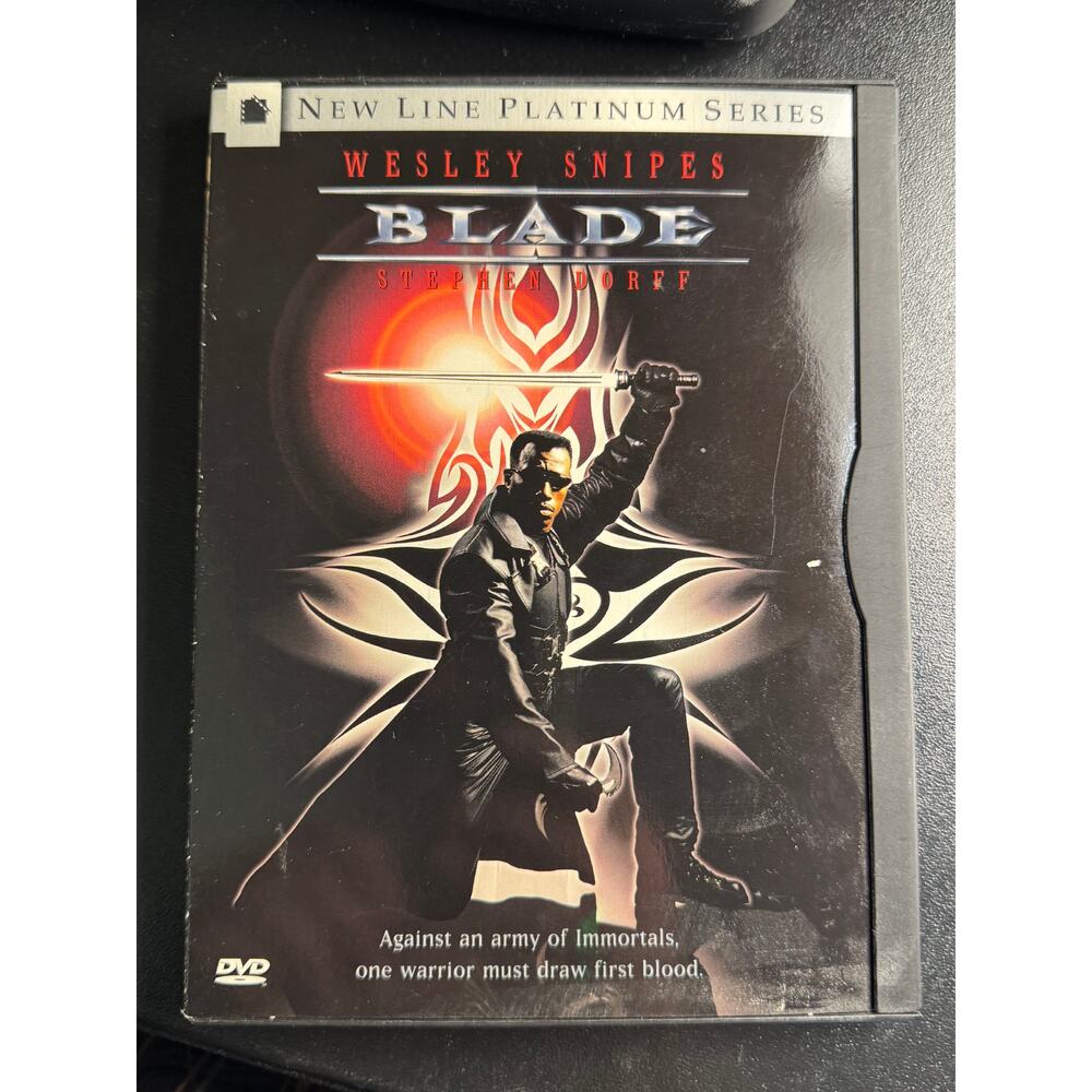 Blade DVD 1998 Horror Rated-R New Line Platinum Series Wesley Snipes